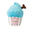 FuzzYard Soft Plush Dog Toy - Blue Cupcake - Large (17cm) -Fuzzyard 9345719001643A
