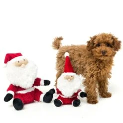 FuzzYard Fat Santa Dog Toy - Small (16cm) -Fuzzyard 9345719012151A 3
