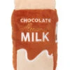 FuzzYard Soft Plush Dog Toy - Chocolate Almond Milk - Large (20cm)