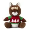FuzzYard Christmas Nuts The Squirrel Soft Plush Dog Toy - Small (14cm) -Fuzzyard 9345719036386A