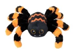 FuzzYard Dog Toy - Creepers (Orange/Black) - Small (24x15x6.5cm)