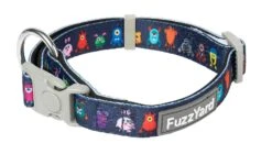 FuzzYard Dog Collar - Yardsters - Large (25mm X 50-65cm)