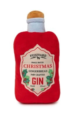 FuzzYard Gin X-Mas Edition Dog Toy (12x7.5x24cm)