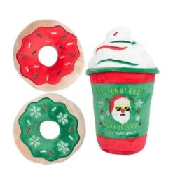 FuzzYard Bro Bro Bro Puppuccino & Donuts Pack (10x7.5x18cm)
