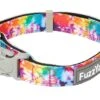 FuzzYard Dog Collar - Peace Out - Medium (20mm X 32-50cm) 2 FuzzYard Dog Collar - Peace Out - Medium (20mm X 32-50cm) -Fuzzyard 9345719063436A