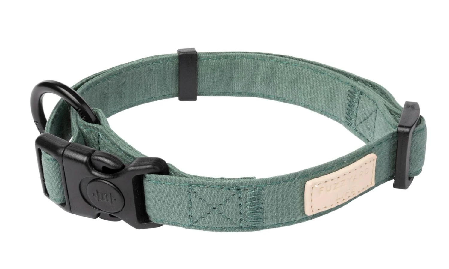 FuzzYard Life Dog Collar - Myrtle Green - X-Small (11mm X 22-35cm) 4 FuzzYard Life Dog Collar - Myrtle Green - X-Small (11mm X 22-35cm) - Image 2