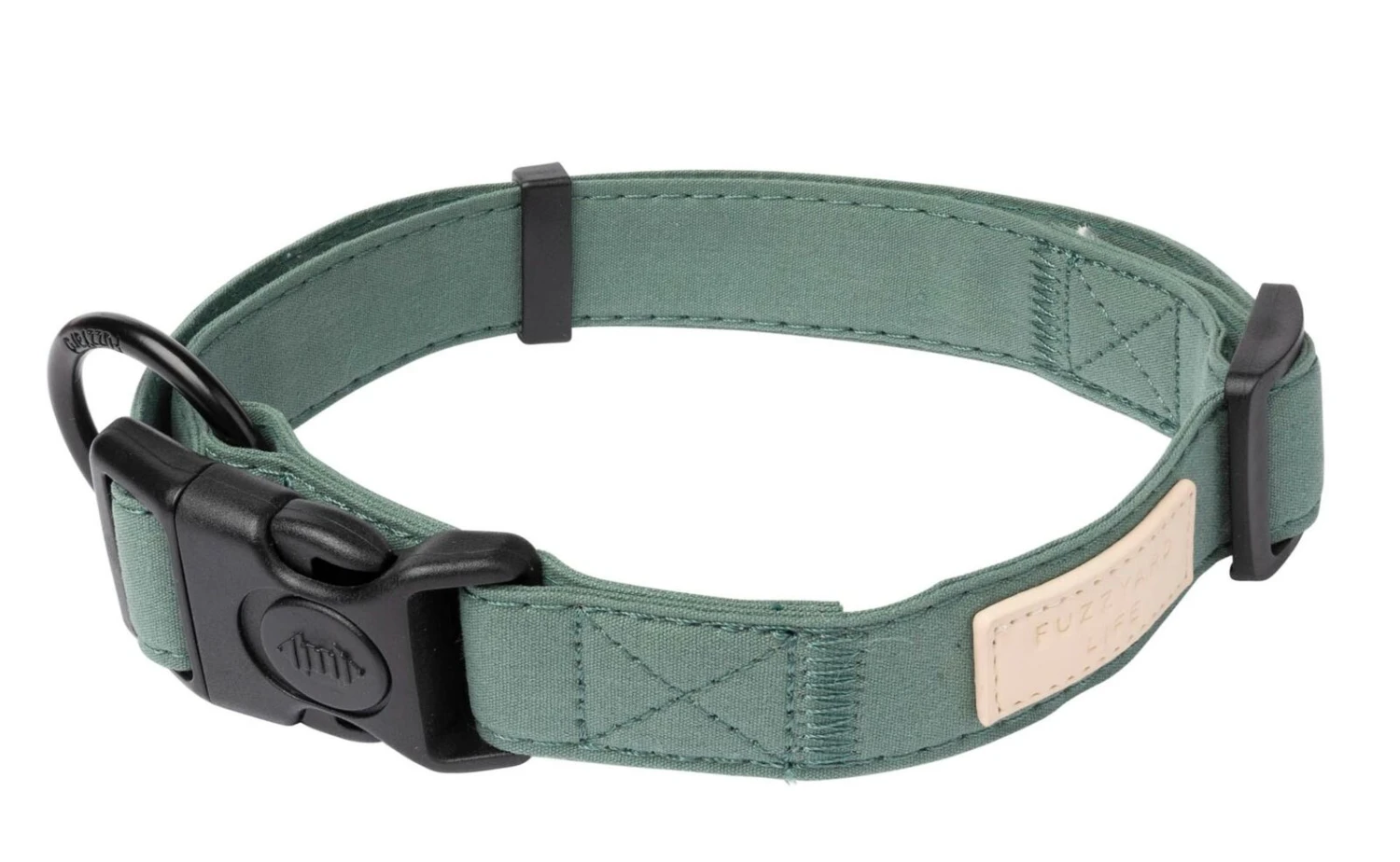 FuzzYard Life Dog Collar - Myrtle Green - X-Small (11mm X 22-35cm) 5 FuzzYard Life Dog Collar - Myrtle Green - X-Small (11mm X 22-35cm) - Image 3