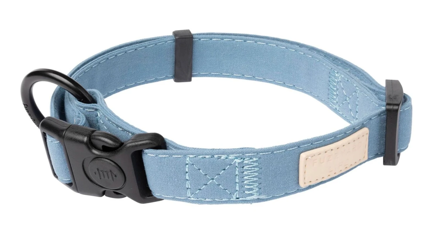 FuzzYard Life Dog Collar - French Blue - X-Small (11mm X 22-35cm) 4 FuzzYard Life Dog Collar - French Blue - X-Small (11mm X 22-35cm) - Image 2