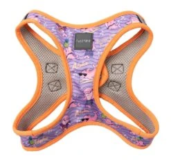 FuzzYard Step-In Dog Harness - Aloha Dolphins - XX-Small (34-36 Neck - 39-41cm Chest)