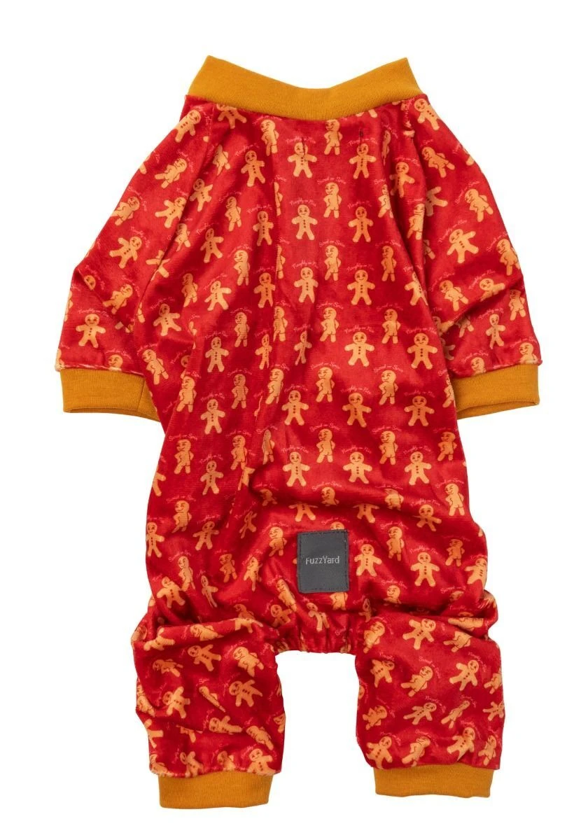 FuzzYard Naughty Ginger Christmas Pyjamas - Size 1 (28-29cm Long) 3 FuzzYard Naughty Ginger Christmas Pyjamas - Size 1 (28-29cm Long)