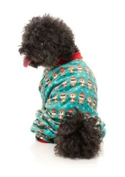 FuzzYard Disco Deers Christmas Pyjamas - Size 1 (28-29cm Long) -Fuzzyard 9345719074166A 4