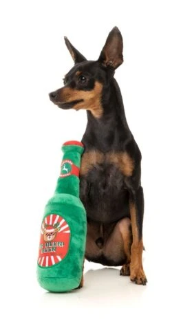 FuzzYard Oh Deer Beer! Dog Toy (22.8x6.8cm) 8 FuzzYard Oh Deer Beer! Dog Toy (22.8x6.8cm) -Fuzzyard 9345719074753A 2