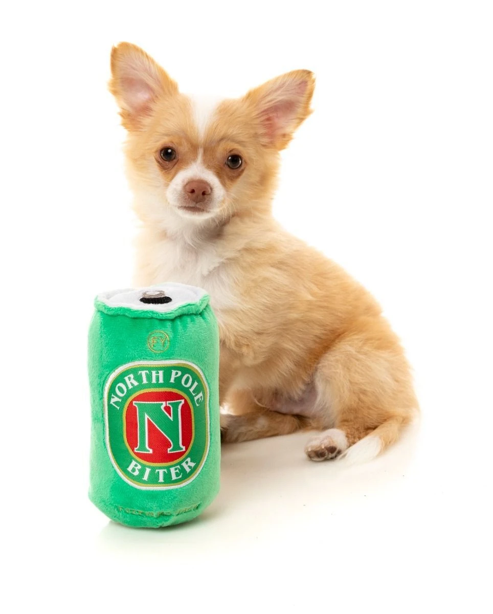 FuzzYard North Pole Biter Dog Toy (15x8.6x6.8cm) 4 FuzzYard North Pole Biter Dog Toy (15x8.6x6.8cm) - Image 2