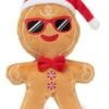 FuzzYard Mr Gingerbread Dog Toy - Large (22x15cm) 1 FuzzYard Mr Gingerbread Dog Toy - Large (22x15cm) -Fuzzyard 9345719074814A