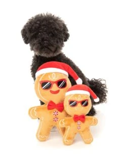 FuzzYard Mr Gingerbread Dog Toy - Large (22x15cm) -Fuzzyard 9345719074814A 3