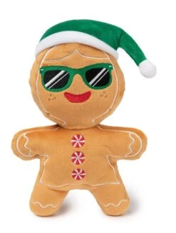 FuzzYard Mrs Gingerbread Dog Toy - Large (22x15cm)