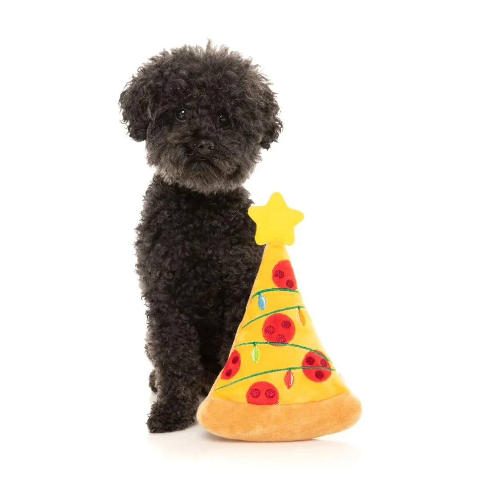 FuzzYard Pizzamas Tree Dog Toy (16x16cm) 4 FuzzYard Pizzamas Tree Dog Toy (16x16cm) - Image 2