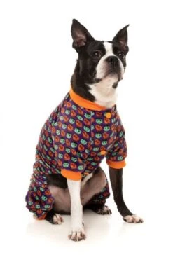 FuzzYard Be My Ghoul Pyjamas - Purple - Size 2 (32-33cm Long) -Fuzzyard 9345719075033A 5