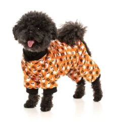 FuzzYard Boogie Nights Pyjamas - Orange - Size 1 (28-29cm Long) -Fuzzyard 9345719075095A 3