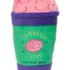 FuzzYard Zombrain Latte Dog Toy (15cm X 9cm) 2 FuzzYard Zombrain Latte Dog Toy (15cm X 9cm) -Fuzzyard 9345719075569A