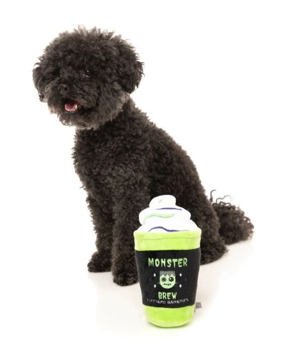 FuzzYard Monster Brew Dog Toy (15cm X 9cm) 4 FuzzYard Monster Brew Dog Toy (15cm X 9cm) - Image 2