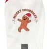 FuzzYard Merry Crumbmas Dog T-Shirt - Size 1 (26-29cm Long)