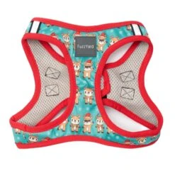 FuzzYard Disco Deers Christmas Step-In Harness - X-Small (40-42cm Neck - 44-46cm Chest)