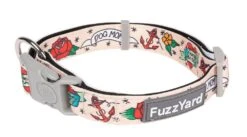 FuzzYard Dog Collar - Ink'd Up - Small (15mm X 25-38cm)