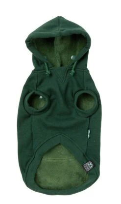 FuzzYard Dog Treats Hoodie - Green (Size 1) (26-29cm) -Fuzzyard 9345719082543A 1