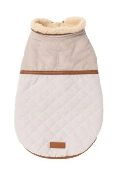 FuzzYard Dog Jacket - Ivanhoe - Ivory (Size 3) (35-38cm)