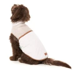 FuzzYard Dog Jacket - Ivanhoe - Ivory (Size 3) (35-38cm) 15 FuzzYard Dog Jacket - Ivanhoe - Ivory (Size 3) (35-38cm) -Fuzzyard 9345719083403A 5