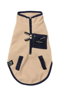 FuzzYard Dog Jacket - Fitzroy - Beige (Size 1) (26-29cm)
