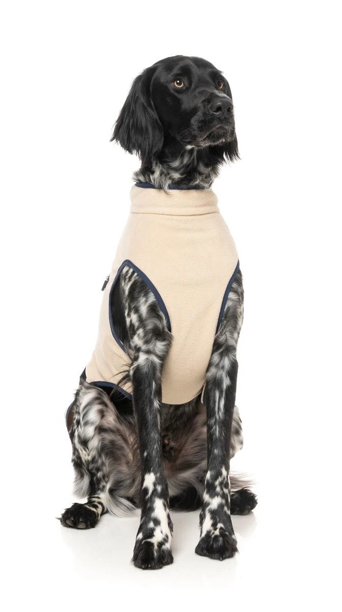 FuzzYard Dog Jacket - Fitzroy - Beige (Size 1) (26-29cm) 6 FuzzYard Dog Jacket - Fitzroy - Beige (Size 1) (26-29cm) - Image 4