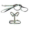FuzzYard Cheesy Hearts Cat Harness And Lead Walking Set -Fuzzyard FuzzYard Cheesy Hearts Cat Harness and Lead Walking Set