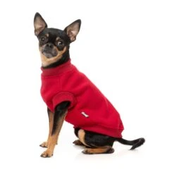 Fuzzyard 26 FuzzYard Dog Apparel Allday 25 Sweater Red Size 1 ^+^