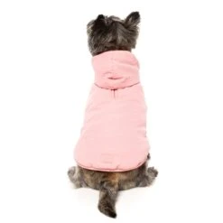 FuzzYard Dog Apparel Essential Padded Hooded Jacket Pink Size 5 ^+^ -Fuzzyard FuzzYard Dog Apparel Essential Padded Hooded Jacket Pink Size 5 6
