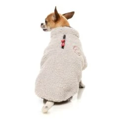 FuzzYard Dog Apparel Jacket Basecamp Stone Size 4 ^+^ -Fuzzyard FuzzYard Dog Apparel Jacket Basecamp Stone Size 4 2