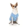 FuzzYard Dog Apparel Jacket Fleur Blue Size 3 ^+^ -Fuzzyard FuzzYard Dog Apparel Jacket Fleur Blue Size 3