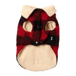 FuzzYard Dog Apparel Jacket Lumberjack Red Size 5 ^+^ -Fuzzyard FuzzYard Dog Apparel Jacket Lumberjack Red Size 5 7