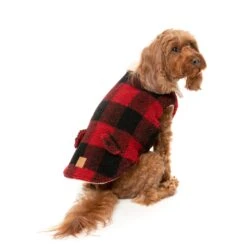 FuzzYard Dog Apparel Jacket Lumberjack Red Size 6 ^+^ -Fuzzyard FuzzYard Dog Apparel Jacket Lumberjack Red Size 6 5