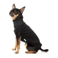 FuzzYard Dog Apparel Smiley Sweater Black Size 5 ^+^ -Fuzzyard FuzzYard Dog Apparel Smiley Sweater Black Size 5 3