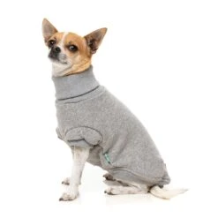 FuzzYard Dog Apparel Stevie 25 Sweater Grey Size 1 ^+^ -Fuzzyard FuzzYard Dog Apparel Stevie 25 Sweater Grey Size 1 5
