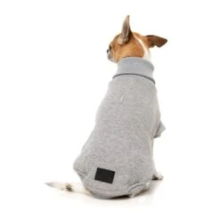 FuzzYard Dog Apparel Stevie 25 Sweater Grey Size 2 ^+^ -Fuzzyard FuzzYard Dog Apparel Stevie 25 Sweater Grey Size 2 3