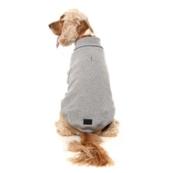 FuzzYard Dog Apparel Stevie 25 Sweater Grey Size 2 ^+^ -Fuzzyard FuzzYard Dog Apparel Stevie 25 Sweater Grey Size 2 7