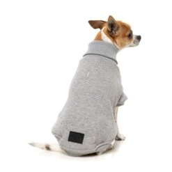 FuzzYard Dog Apparel Stevie 25 Sweater Grey Size 3 ^+^ -Fuzzyard FuzzYard Dog Apparel Stevie 25 Sweater Grey Size 3 4