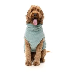 FuzzYard Dog Apparel Turtle Teddy 25 Sweater Arctic Blue Size 2 ^+^ -Fuzzyard FuzzYard Dog Apparel Turtle Teddy 25 Sweater Arctic Blue Size 2 6