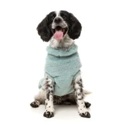 FuzzYard Dog Apparel Turtle Teddy 25 Sweater Arctic Blue Size 5 ^+^ -Fuzzyard FuzzYard Dog Apparel Turtle Teddy 25 Sweater Arctic Blue Size 5 4
