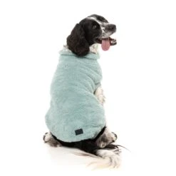 FuzzYard Dog Apparel Turtle Teddy 25 Sweater Arctic Blue Size 5 ^+^ -Fuzzyard FuzzYard Dog Apparel Turtle Teddy 25 Sweater Arctic Blue Size 5 5