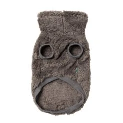 FuzzYard Dog Apparel Turtle Teddy 25 Sweater Gunmetal Grey Size 7 ^+^ -Fuzzyard FuzzYard Dog Apparel Turtle Teddy 25 Sweater Gunmetal Grey Size 7 9