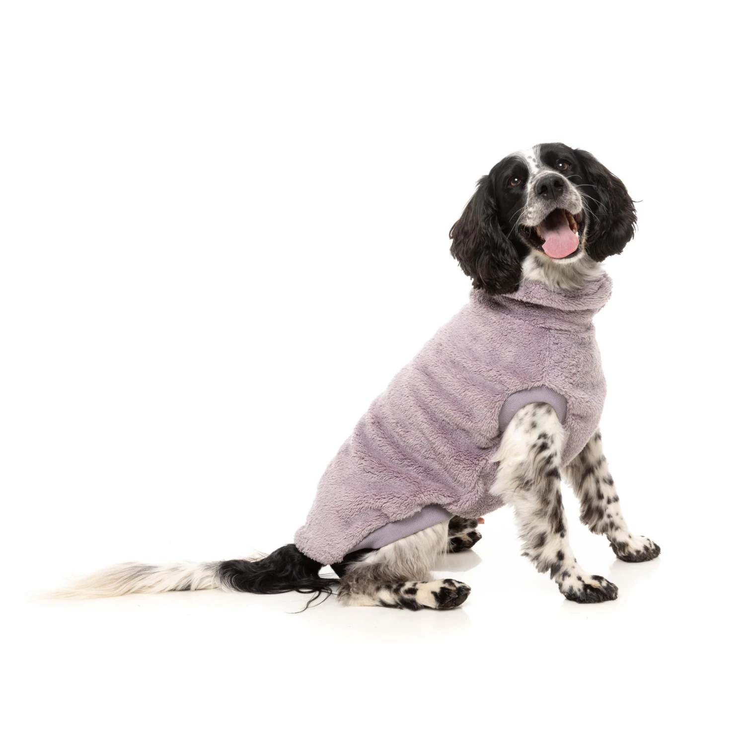 FuzzYard Dog Apparel Turtle Teddy 25 Sweater Lavender Size 3 ^+^ 7 FuzzYard Dog Apparel Turtle Teddy 25 Sweater Lavender Size 3 ^+^ - Image 5